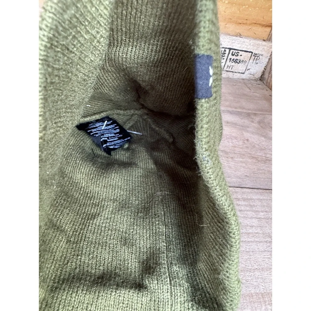 Hurley Skull Cap Ski‎ Beanie Olive Green Color One Size